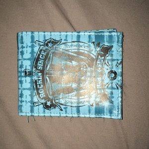 Sean White Blue/Black Wallet